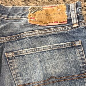 Denim & Supply Ralph Lauren Faded Light Blue Denim Jeans